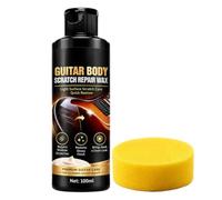 Guitar Cleaning 100ml Ukulele Violin Scratch Repair Wax | Guitar Cleaner Kit for Maintenance Ukulele Violin Musician Home Studio Stage Repair