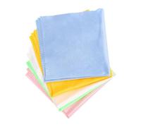 Guitar Cleaning Cloth for Instrument, 5pcs Microfiber Piano Guitar Polishing Cloths for Violin Trumpet Sax Brass 13x13CM