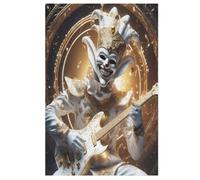 Guitar Clown Jigsaw Puzzles 1000 Pieces for Adults Wooden Puzzle for Teenagers Educational Games Unique Gift 78×53cm