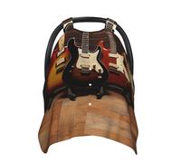 Guitar Collection Baby Car Seat Canopy Cover, Multi Use Breathable Nursing Breastfeeding Covers for Mom Soft Stroller Sun Shade Newborn Shower Gift