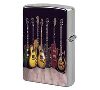 Guitar Collection Metal Lighter Case Sleeve Cover Holder