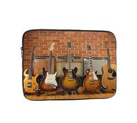 Guitar Collection Printed Laptop Sleeve For 12 Inch Laptop, Shockproof Oxford Fabric Laptop Protective Case Laptop Bag