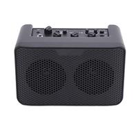 Guitar Combo Amplifier Bluetooth Portable 10W Powerful Mini Guitar Amp with Delay Effects for Home Practice Performance ABS Construction