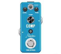 Guitar Compressor Pedal,Analog Compression Effect Pedal Level Comp Tone Three Functional Knobs Versatile Control