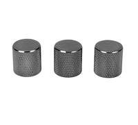 Guitar Control Knob, Potentiometer Control Knob, Metal Construction, Easy Installation, Upgrade Your Guitar, LP, TL Guitars, A B Potentiometers, Widely Applicable (Black)