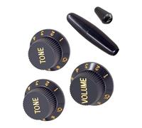 Guitar Control Knobs Set Arm Ergonomic For Electric Volumes And Tone Replacement Electric Guitar Knobs