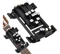 Guitar Cord Presser - ABS 14x10cm 200g | Guitar Learning System, Practice Tool, Portable Chord Trainer | For Beginners Players Music Lessons Finger Training Home Studio Acoustic Electric