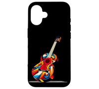 Guitar Cubism art Graphism for guitarists Guitar lovers Case for iPhone 16