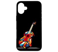 Guitar Cubism art Graphism for guitarists Guitar lovers Case for iPhone 16 Plus