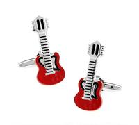 Guitar Cufflinks,Men's Shirt Cufflinks Classic Cufflink Business Wedding Cufflinks Practical design and Durable.
