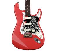 Guitar Custom PickGuard Sticker Skins. Customise your own existing Pickguard, Headstock, Tremolo Cover plate. The Roses PK16