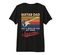 Guitar Dad Shirt Awesome Player Musician Premium T-Shirt