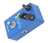 Guitar Delay Effect Pedal, Delay Sound Processor Blue Long Service Life 4.4 X 2.5 X 1.3In for Music Club for Outdoor Performance