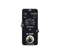 Guitar Delay Pedal,HUIOP DIG DELAY Digital Delay Guitar Effect Pedal with 9 Delay Effects True Bypass Full Metal Shell,Guitar Effect Pedal Delay