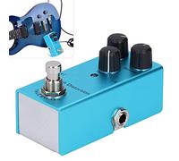 Guitar Distortion Pedal, Aluminum Alloy Guitar Effects Pedal Distortion Pedal Crunch Distortion Electric Guitar Effects Pedal DC 9V Mini True Bypass for Electric Guitar