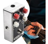 Guitar Effect Pedal,Distortion Pedal, Mini Guitar Pedal, Mi-d Treble Gain Vol Knobs, Analog Guitar Effect Pedals for Heavy Metal Hard Rock