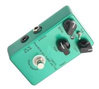 Guitar Effect Pedal Electric Guitar Effect Pedal, Guitar Pedal Guitar Sustainer Pedal Adjust the Tone Drive and Level for Electric Guitar and Bass (TUBE SCREAMER manual overdrive
