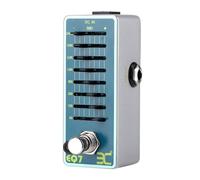 Guitar Effect Pedal, EX EQ7 Guitar Equalizer Effect Pedal 7-Band EQ Full Metal Shell True Bypass