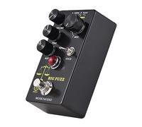 Guitar Effect Pedal, Guitar Effect Pedal 4 Mode Switch&Volume/Tone/Sustain Controls Compact Portable Digital Guitar Effector Effect Processor for Electric Guitar - BIG FUZZ