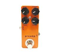 Guitar Effect Pedal Guitar Preamp True Bypass Mini Pedal Orange Color Electric Guitar Accessories Parts Guitar Effects Pedal