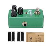 Guitar Effect Pedal TUBE MAN Overdrive Mini Adjustable Instrument Accessory Green Professional Quality Warm Natural Tube Sound For Electric Guitar Players Metal Shell Green Color
