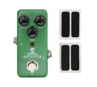 Guitar Effect Pedal Tube Overdrive Single Adjustable Metal Shell Instrument Accessory Professional Warm Natural Sound Effect for Electric Guitar Players Green Sturdy Durable
