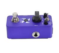 Guitar Effects Pedal,Aluminium Alloy Blue Color Piezo Standard Jumbo Guitar Effects Pedal for Performance