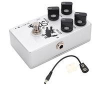 Guitar Effects Pedal True Bypass Aluminum Alloy Shell Jet Engine Roar Sound Dynamic Space Chorus Vibrato Suitable for Music Enthusiasts