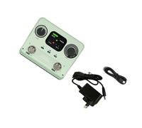 Guitar Effects Pedals Drum Machine Looper Guitar Effects Pedal Dual 5 Hour Stereo Recording(Green AU)