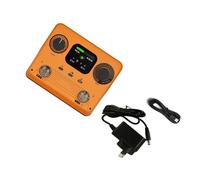 Guitar Effects Pedals Drum Machine Looper Guitar Effects Pedal Dual 5 Hour Stereo Recording(Orange AU)