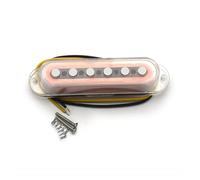 Guitar electric pickup 50/52mm Transparent Cap On The Neck Or Bridge Of A Single Coil Pickup For Electric Guitar(Transparent M)