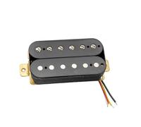 Guitar electric pickup Classic Tone Ceramic Overwound Open Humbucker Pickups Suitable For Electric Guitar Necks And Bridges(1 Pc N Black)