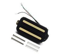 Guitar electric pickup Dual Track Ceramic Pickup Electric Guitar N 10K/B 16K Or Single Coil Converter Bk(Black w GD B)