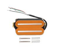 Guitar electric pickup Dual Track Electric Pickups For Guitars Are Suitable For Beginners(Orange)