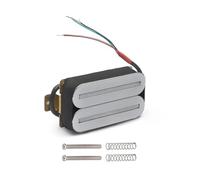 Guitar electric pickup Dual Track Electric Pickups For Guitars Are Suitable For Beginners(Silver Silver)