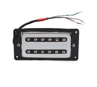 Guitar electric pickup Electric Guitar Pickup With Brass Cap Single/dual Coil With Frame N7.5K/B15K Output Bk(Neck 1pc)