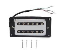 Guitar electric pickup Electric Guitar Pickup With Brass Cap Single/dual Coil With Frame N7.5K/B15K Output Bk(Bridge 1pc)