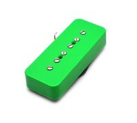 Guitar electric pickup P90 Guitar Single Coil Pickup White/ivory Silver Bk Green(Bridge Green)