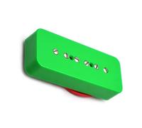Guitar electric pickup P90 Guitar Single Coil Pickup White/ivory Silver Bk Green(Neck Green)
