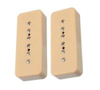 Guitar electric pickup P90 Guitar Specific Single Coil Pickup Available In Bk/white Ivory And Green(IV N B)