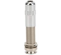 Guitar End Pin Threaded Cylinder 1 / 4in Socket Copper Plated for Acoustic Strap Connection Silver,Sports Bags