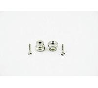 Guitar End Pins Nickel Pack Of 2: Instrument Component