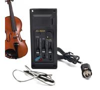 Guitar Equalizer, Piezo Pickup, Amplifier, Tuner, Electric Transducer for Acoustic Guitar, Electro-Acoustic Guitar Pickups that Amplify Guitar Sound, Guitar Equalizer Precise