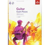 Guitar Exam Pieces from 2019, ABRSM Grade 4, with CD: Selected from the syllabus starting 2019 (ABRSM Exam Pieces)