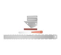 Guitar File, Fret Polishing Tools Guitar Neck Notch Ruler Stainless Steel Guitar Maintain Kit Leveling Ruler for DIY Lovers for Guitar Lovers