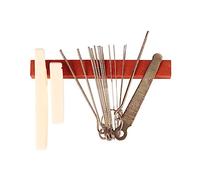 Guitar File Set Metal Stone Guitar File Needle Nut Saddle Sanding Tool for Forming Copying Repairing Guitar Bridges Nuts Saddles Electric Acoustic Bass Guitar Ukulele Musicians