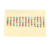 Guitar Finger Placement Stickers, Guitar Trainer Color Coded Fretboard Fret Map Scale Note Stickers for Guitar Beginner