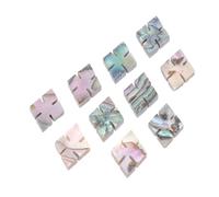 Guitar Fingerboard Dot, 10 Pcs Guitar Fingerboard Inlay Portable Guitar Fret Inlay Abalone Shell Exquisite Beautiful Fretboard Dot Position Marker