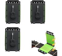 Guitar Fingerboard String Cleaner | 3PC Fretboard Cleaner | Instrument Guitar Strings Cleaning Cloth Scrubber Kit | Fingerboard Guitars Accessories Maintenance Tool for Removes Secret Stains