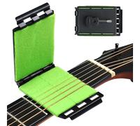 Guitar Fingerboard String Cleaner, Guitar String Scrubber, Instrument Strings Cleaner Cloth, Fretboard Cleaning Accessories Musical Maintaining Tool for Removes Secret Stains